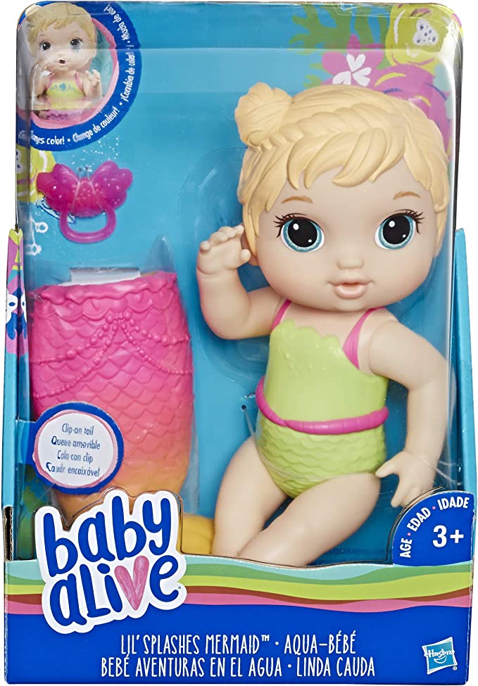 Muñeca sirena baby alive on sale